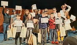 Krajské kolo soutěže MŠMT - hra bicích nástrojů