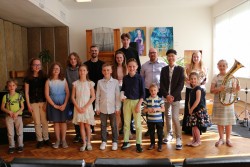 Koncert tříd Jana Zlatušky a Štěpána Jasenovce