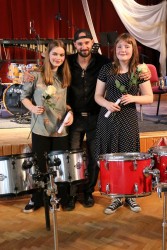 Absolventský koncert Josefíny Suché a Julie Klapkové z bicí třídy V. Šeminského