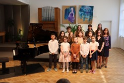 Koncert klavírní třídy Jiřiny Jeništové