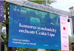 KSO na Kampě na zahájení Pražského jara