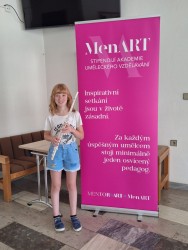 Zahájení MenART - Johana Švejnohová