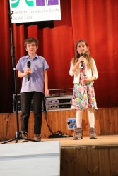 Výchovný koncert pěveckého oddělení