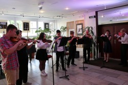 Koncert houslové třídy Davida Singera