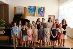 Koncert klavírní třídy Jiřiny Jeništové