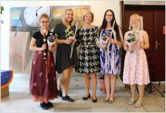 Absolvent. koncert žákyň flétnové třídy J. Christovové