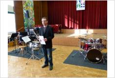 26. 2. 2015 - Okresní kolo soutěže ZUŠ - hra na bicí nástroje