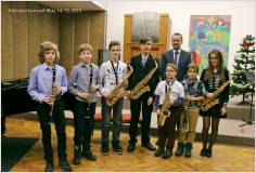 14. 12. 2015 - Vánoční koncert žáků J. Pelze a J. Ševčíka