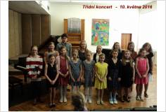 10. 5. 2016 - Koncert žáků třídy J. Jeništové