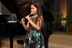 Koncert flétnové a klavírní třídy Adély Falkové