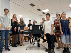 Koncert žáků pro klienty ONP a Alzheimer Centra