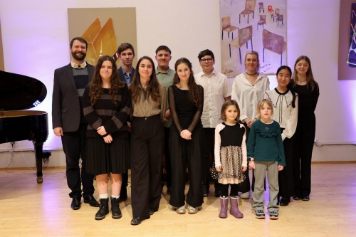 Vánoční koncert klavírní a varhanní třídy Jana Ševčíka a flétnové a klávesové třídy Zuzany Iljaševy