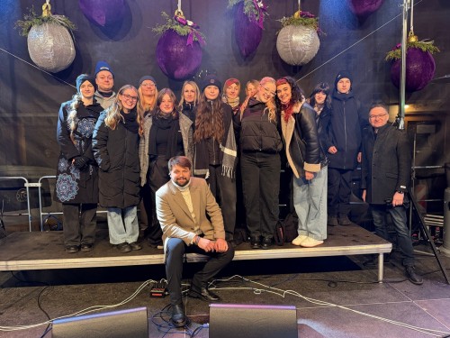Vystoupení DPS Talent s Josefem Vágnerem a kapelou