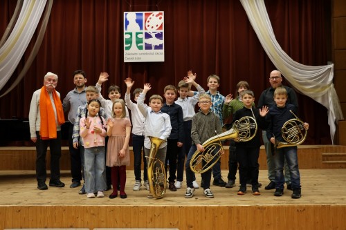 5. koncert žesťových tříd