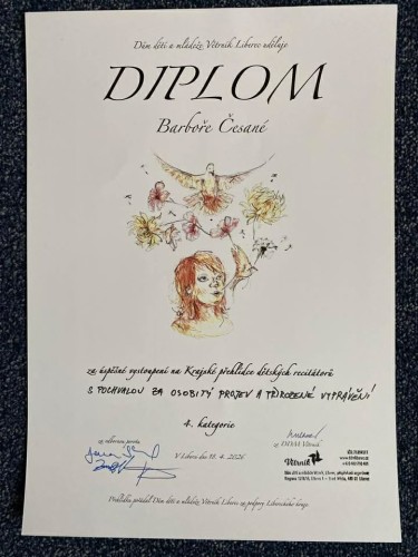 DĚTSKÁ SCÉNA 2026 - krajská přehlídka recitátorů