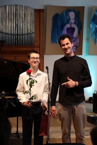 Absolventský koncert Honzy Novorky z klavírní třídy Davida Maška