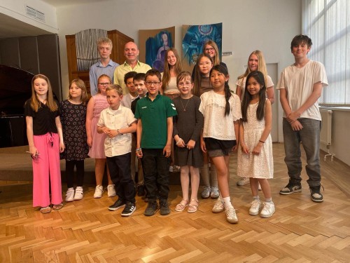Koncert klavírní třídy Jana Trundy