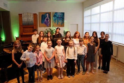 Koncert klavírní třídy Jiřiny Jeništové