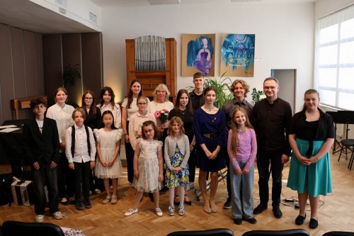 Koncert akordeonové a klávesové třídy Marcely Pechouškové a kytarové třídy Marka Kučery
