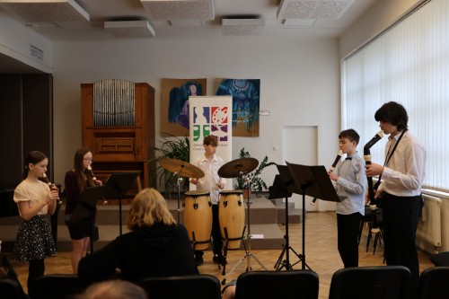 Okresní kolo soutěže UR ZUŠ a MŠMT - Komorní hra s převahou dech. nástrojů - zahájení