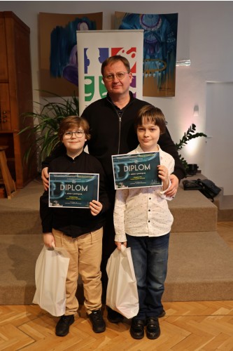 Okresní kolo soutěže UR ZUŠ a MŠMT - Komorní hra s převahou dech. nástrojů - vyhlášení