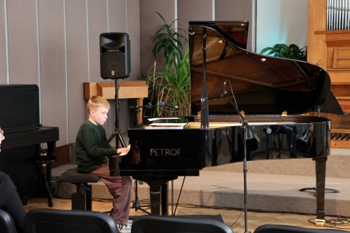 Absolventský koncert Honzy Novorky z klavírní třídy Davida Maška