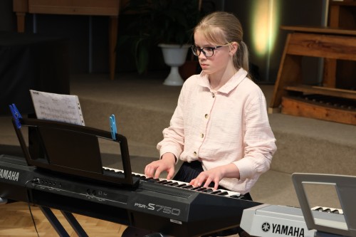 Koncert akordeonové a klávesové třídy Marcely Pechouškové a kytarové třídy Marka Kučery