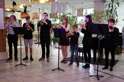 Koncert žesťových tříd Jakuba Maška a Libora Velíska