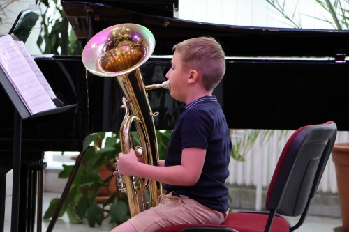 Koncert žesťových tříd Jakuba Maška a Libora Velíska