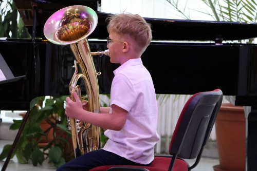 Koncert žesťových tříd Jakuba Maška a Libora Velíska