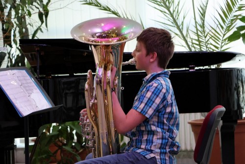 Koncert žesťových tříd Jakuba Maška a Libora Velíska