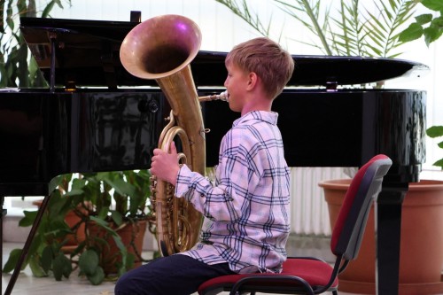 Koncert žesťových tříd Jakuba Maška a Libora Velíska