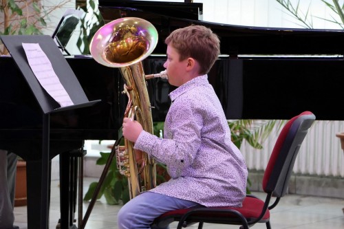 Koncert žesťových tříd Jakuba Maška a Libora Velíska