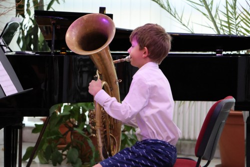 Koncert žesťových tříd Jakuba Maška a Libora Velíska
