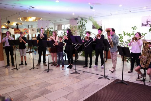 Koncert žesťových tříd Jakuba Maška a Libora Velíska