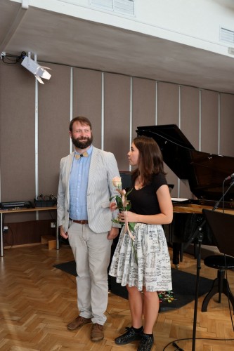 Absolventský koncert Natálie Chárové a Terezy Švarcové