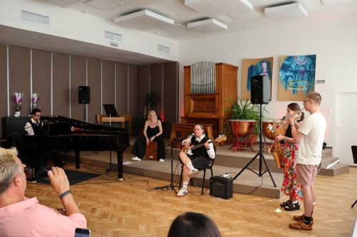 Absolventský koncert Viktorie Funke a Matyáše Kecka