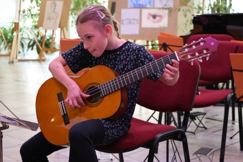 Koncert kytarové třídy Zdeňky Ančincové