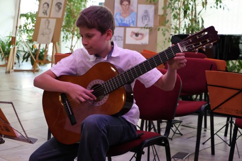 Koncert kytarové třídy Zdeňky Ančincové