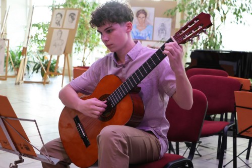 Koncert kytarové třídy Zdeňky Ančincové