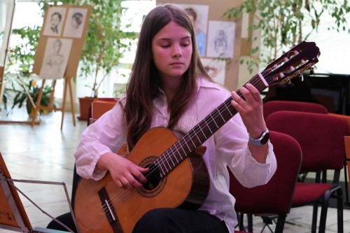 Koncert kytarové třídy Zdeňky Ančincové