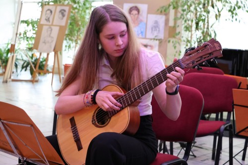 Koncert kytarové třídy Zdeňky Ančincové