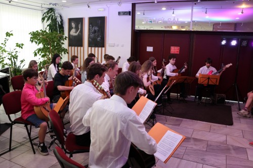 Koncert kytarové třídy Zdeňky Ančincové