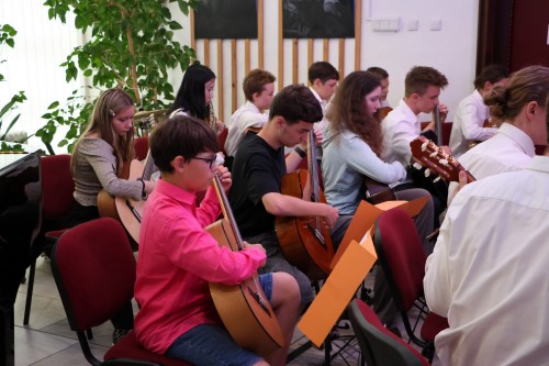 Koncert kytarové třídy Zdeňky Ančincové