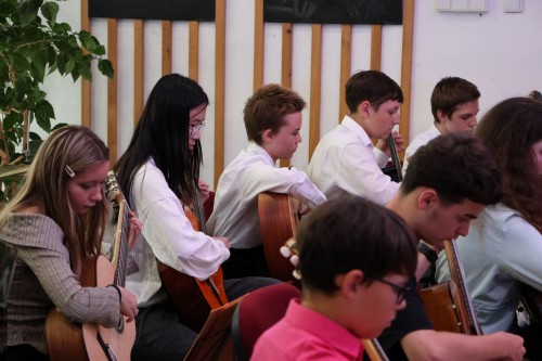 Koncert kytarové třídy Zdeňky Ančincové