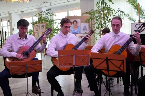 Koncert kytarové třídy Zdeňky Ančincové