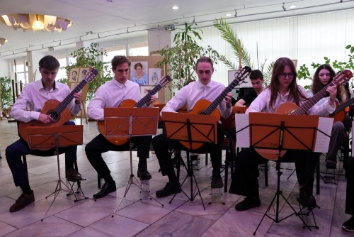 Koncert kytarové třídy Zdeňky Ančincové