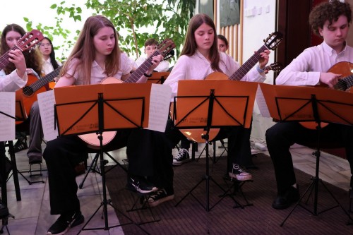 Koncert kytarové třídy Zdeňky Ančincové