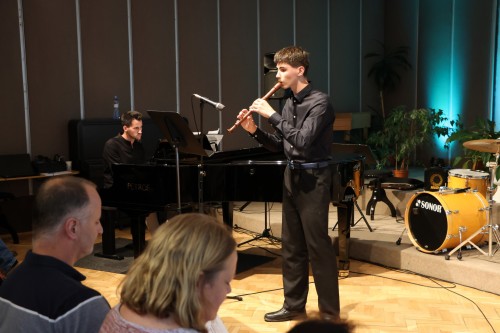 Absolventský koncert Kristýny Žvachtové, Pavla Peřiny a Tomáše Janouška