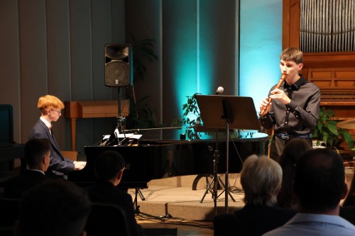 Absolventský koncert Kristýny Žvachtové, Pavla Peřiny a Tomáše Janouška